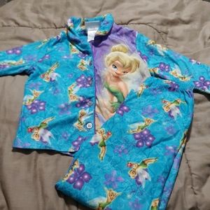 Disney fairies tinkerbell pajama set